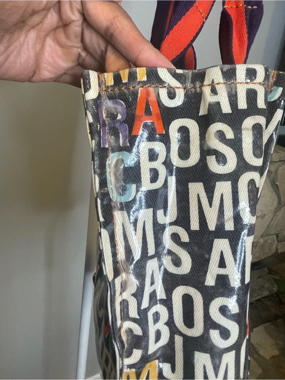 Marc by Marc Jacobs letter-print tote ⭐️ MOST FUN / COLLECTIBLE
